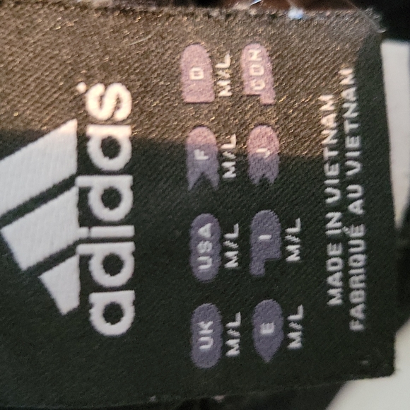 Adidas Mens Large Athletic Basketball Shorts Black - Picture 13 of 14